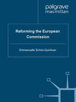 cover image of Reforming the European Commission